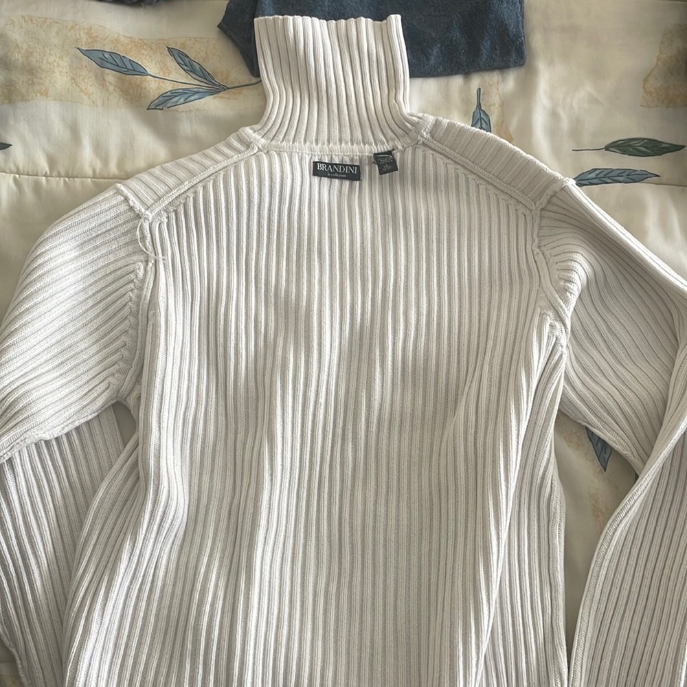Brandini by Macys mens large tall tneck sweater cotton